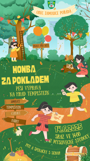 Honba za pokladem - výšlap na Templštejn 14.6.2025 1